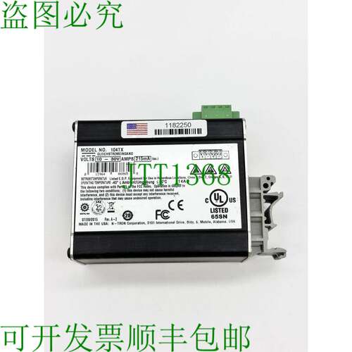 原装供应Red Lion Controls 104TX N-Tron 工业以太网交换机