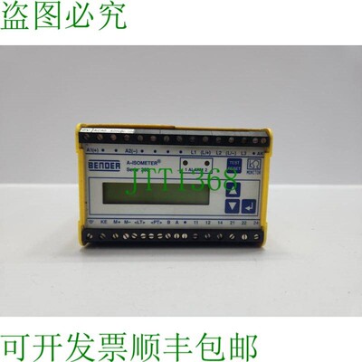 原装供应Bender IRDH265-413 a-Isometer 设备 B91068004 D74 V2.