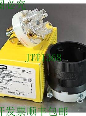 原装供应Hubbell HBL2731 Twist-Lock Plug 3 Poles 480VAC loc4C