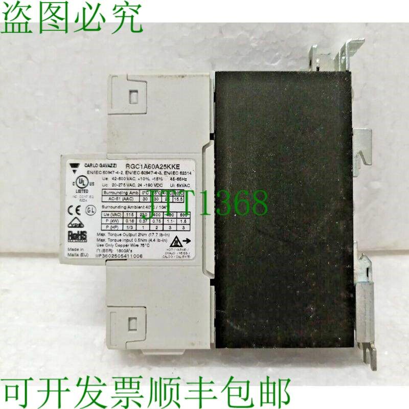 原装供应Carlo Gavazzi RGC1A60A25KKE RG 固态硬盘 6 件装