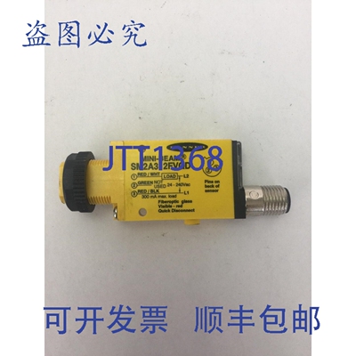原装供应BANNER SM2A312FVQD 光电传感器 24-250VAC 300 mA 迷光
