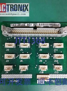 原装供应ASM S03-20166 Rev BI/O 配电板, AD829R