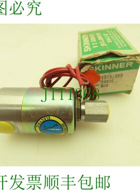 原装供应斯金纳连接器 V5D31950 3 NC 24VDC 75 PSI 1/8