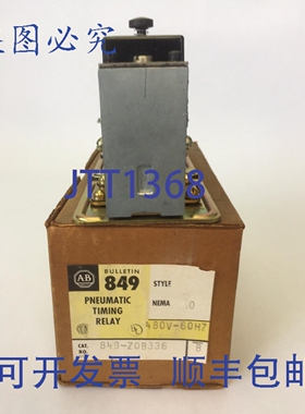 原装供应罗克韦尔AB 849-Z0B336 气动定时继电器 600VAC 21A241
