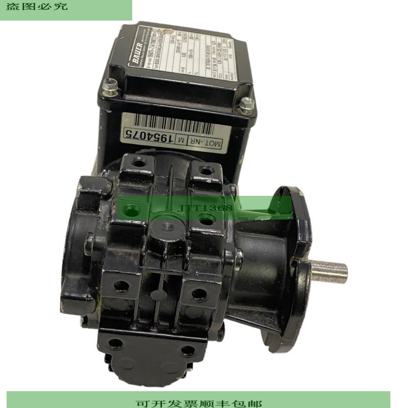 Bauer Bs02-38H/Du04La4-K/E003B4/Sp 齿轮马达 230 / 400 V 004