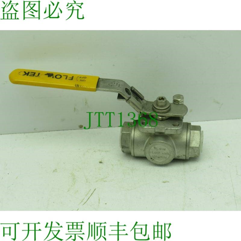 原装供应Flow-Tek 1/2-316 800WOG 三通球阀 多端口 1/2 不锈钢