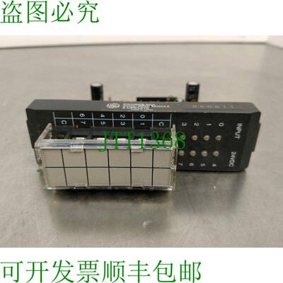 原装供应FANUC IC610MDL101A 24VDC 输入模块 8 电路带盖板 3F