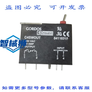 原装供应 10 个 GORDOS C4SWOUT 模块 250VAC 3AMP NSNP