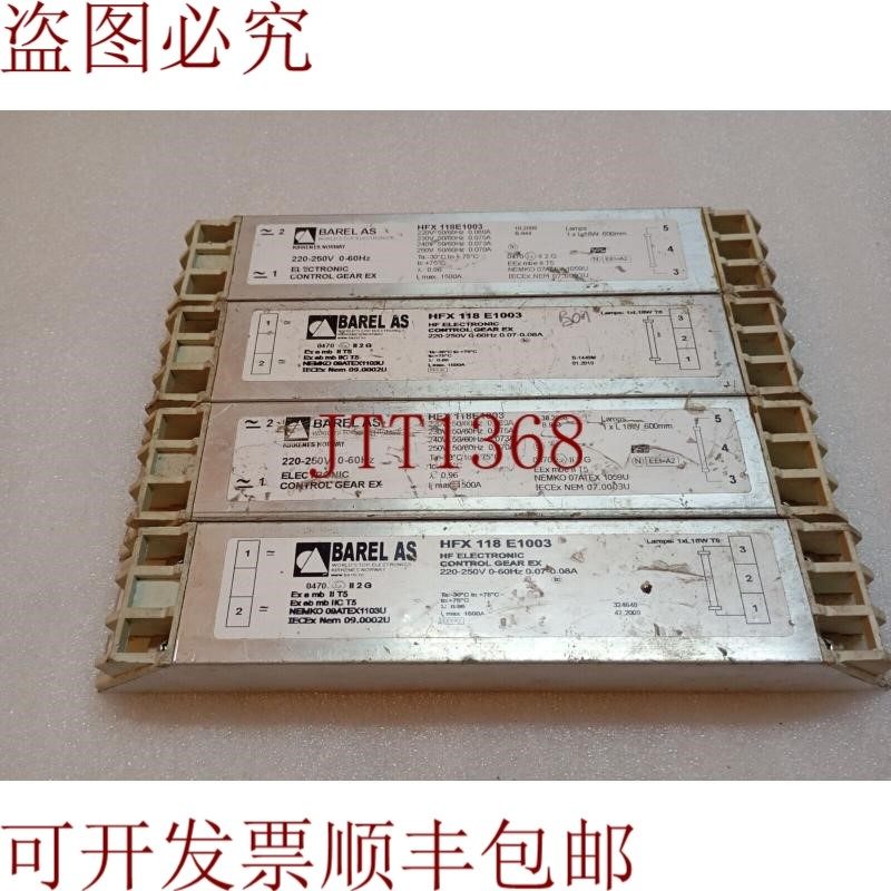 原装供应BAREL Hfx 118 E1003(Lot Of 2PC)(测试和优良的做工