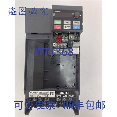 原装供应台达 VFD49AMS23ANSAA 变频器 输入 200-240V 输出 0-230