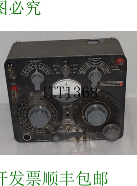 原装供应TC NERAL RADIO Genrad 1650-A 公司桥式阻抗 DTG5