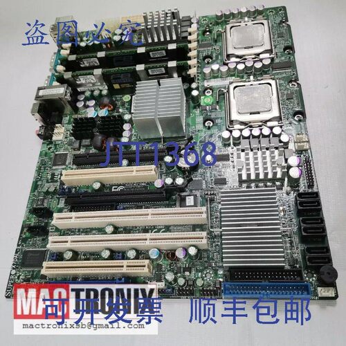 原装供应Super Micro SUPER P4DC6+ / SUPER X7DAL-E Rev:1.1 主