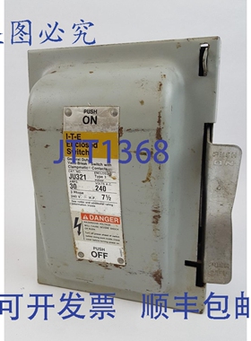 原装供应ITE，JU321，1 型，30A，240VAC/250DC，7.5 马力，3 相