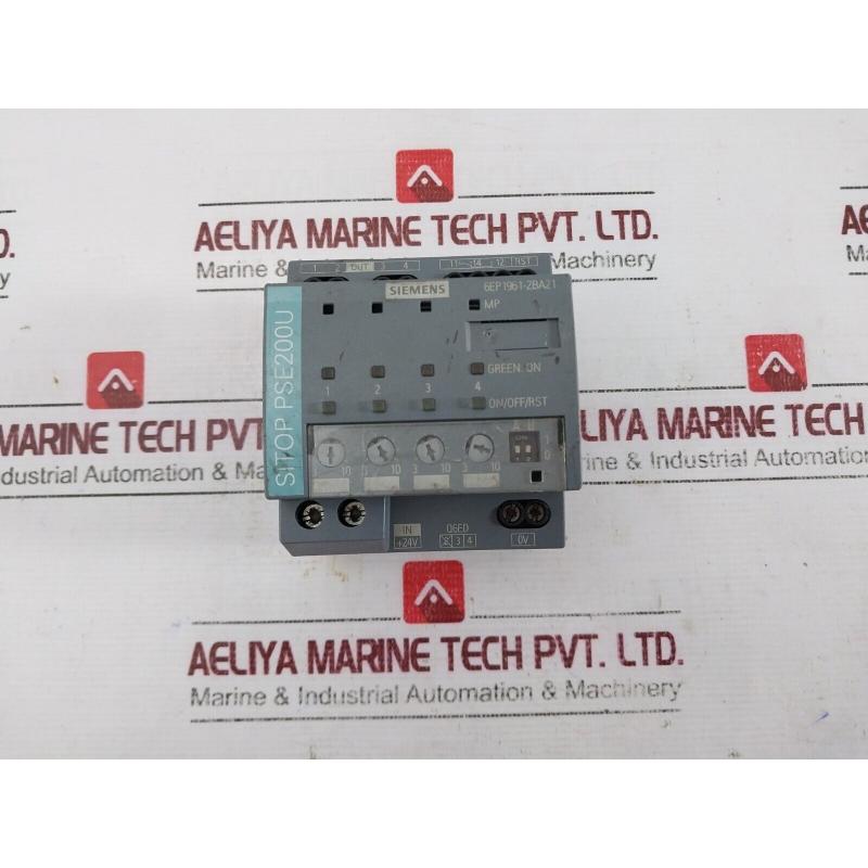 原装供应开关 6EP1961-2BA21 SITOP PSE200U 4 针 DC 24V