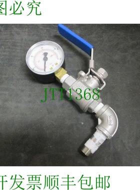 原装供应AVCO 1000 WOG CF8M 截止阀 带 0-200磅/平方英寸 Noshok