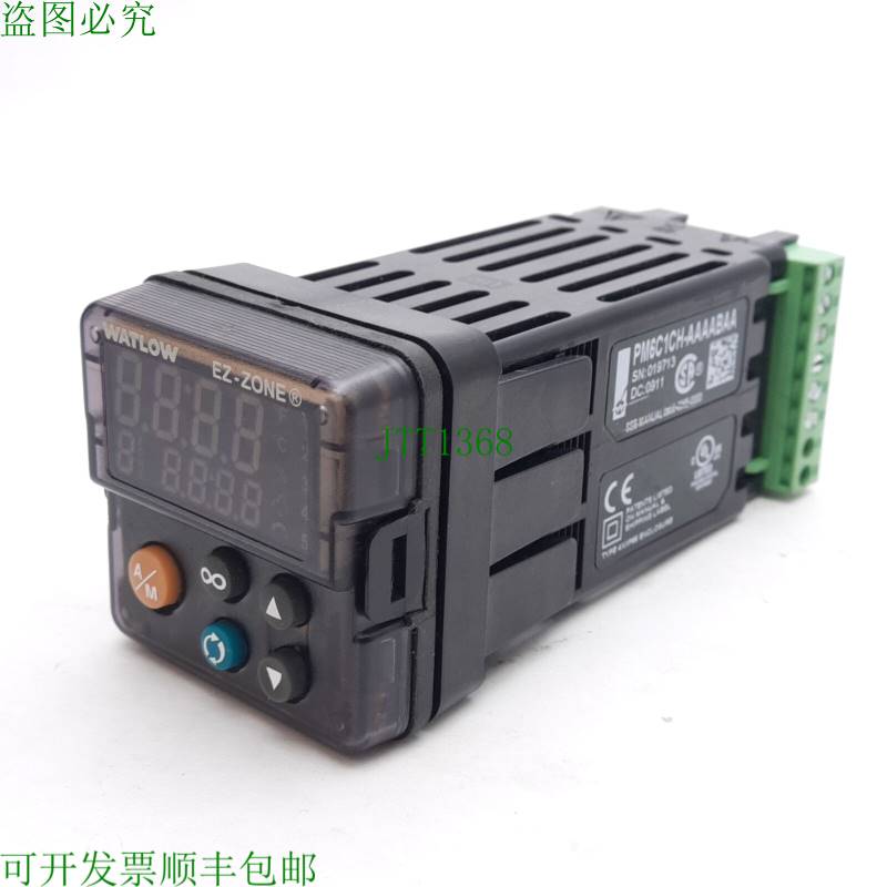原装供应Watlow PM6C1CH-AAAABAA EZ 区温控制器,100-240VAC,1/16