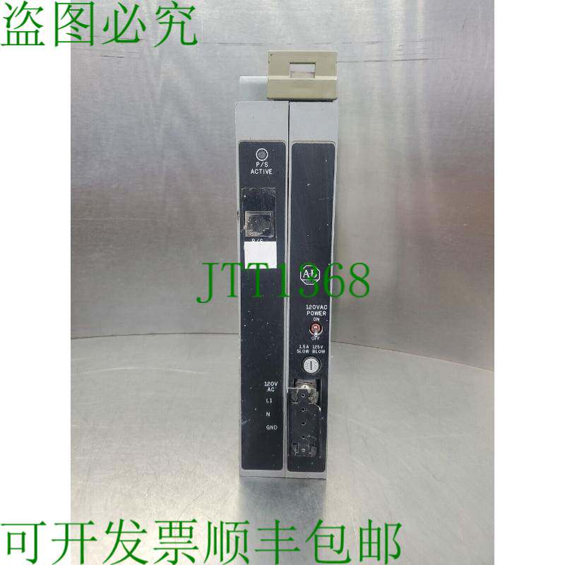 原装供应Allen Bradley 1771-P4 120VAC 电源模块。 3E-37