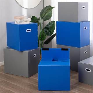 3个装搬家纸箱加厚加硬折叠特大防水箱子收纳盒神器打包袋整理箱