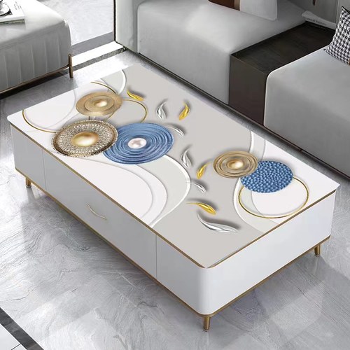 艺馨居美简约皮革加厚不透明桌垫