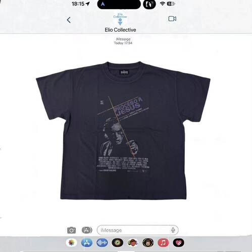 HEAVENKNOWS NEW VINTAGE 160G 原生棉微洗水短袖 Jesus