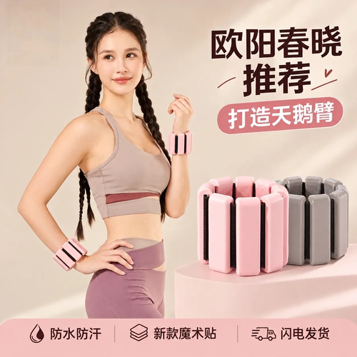 女士可调隐形手臂负重手环