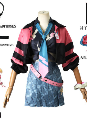 彩虹社ENcos服第七期XSOLEIL Kotoka Torahime cosplay服装女套装