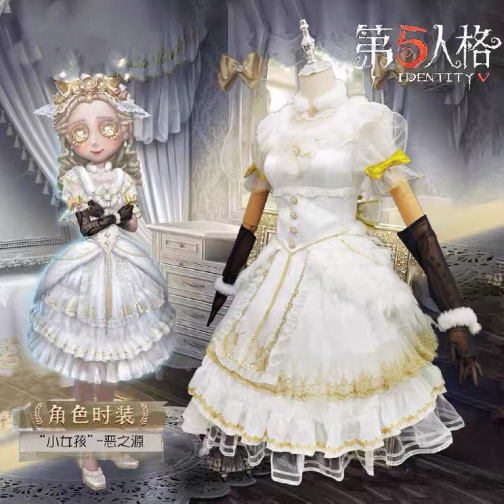 第五人格cos 服小女孩恶之源cosplay女装游戏全套服饰图片