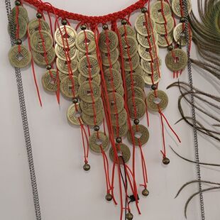 铜钱面罩诡异道仙李火旺铜钱半遮面诡异面具李火旺cos服道诡异仙