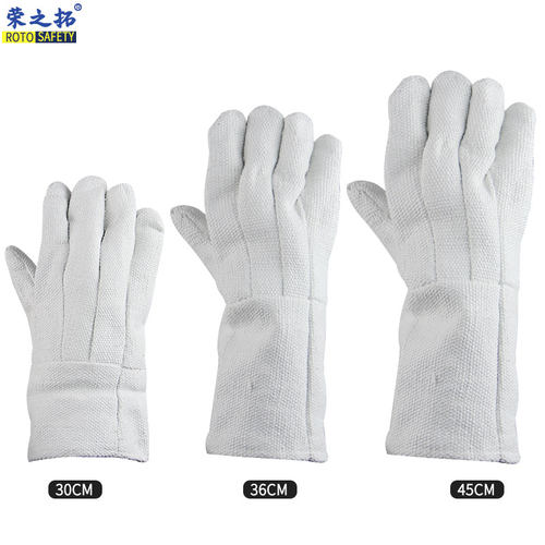 加长防火隔热石棉手套