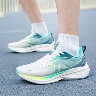 特步360X 3.0跑步鞋男鞋新款体考训练透气耐磨运动鞋回弹减震跑鞋