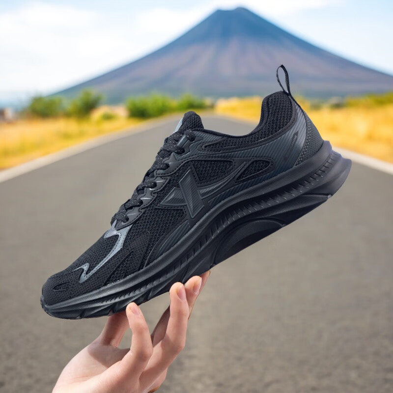 特步黑色跑步鞋男鞋缓震轻便运动鞋春季新款黑武士休闲鞋子慢跑鞋,运动鞋new,跑步鞋,淘宝优惠券,粉丝福利购,淘宝优惠卷