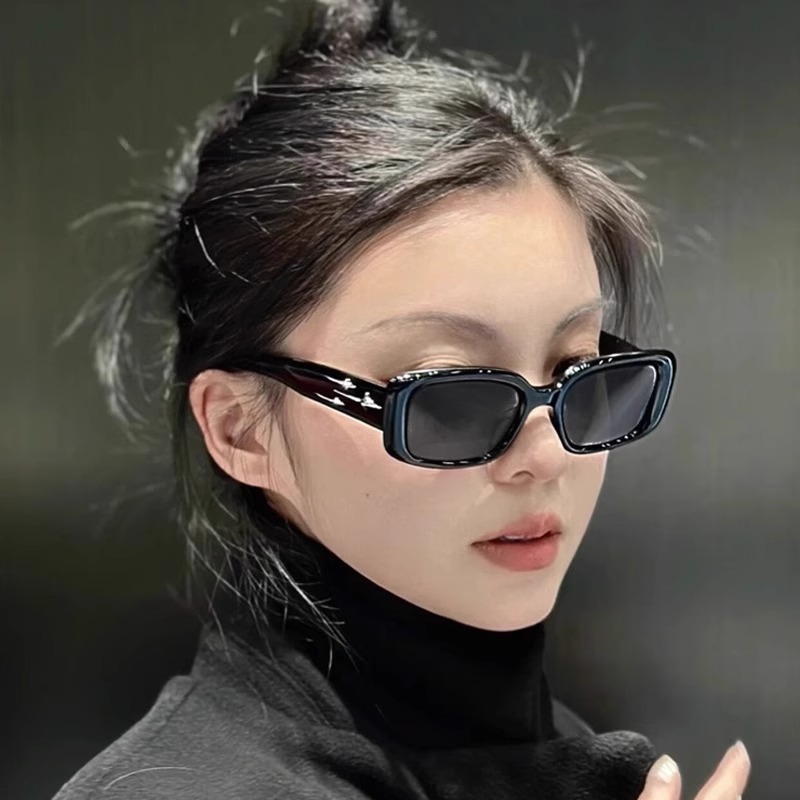 欧美方形流星复古GM墨镜