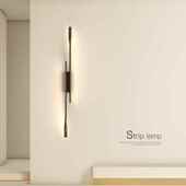 LED床头灯卧室灯简约现壁灯北欧极简客厅背景墙灯创意过道楼梯灯