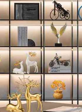 创意轻奢小摆件客厅电视柜酒柜红酒架家居饰品办公室柜工艺品装饰