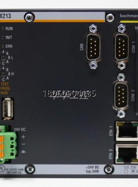 Bachmann MX213 CPU/0 CF MX 213 24V DC 00014444-00  包好现货