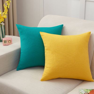 长方形抱枕客厅现代简约长靠枕腰垫靠垫单人沙发小腰枕30黄色80套