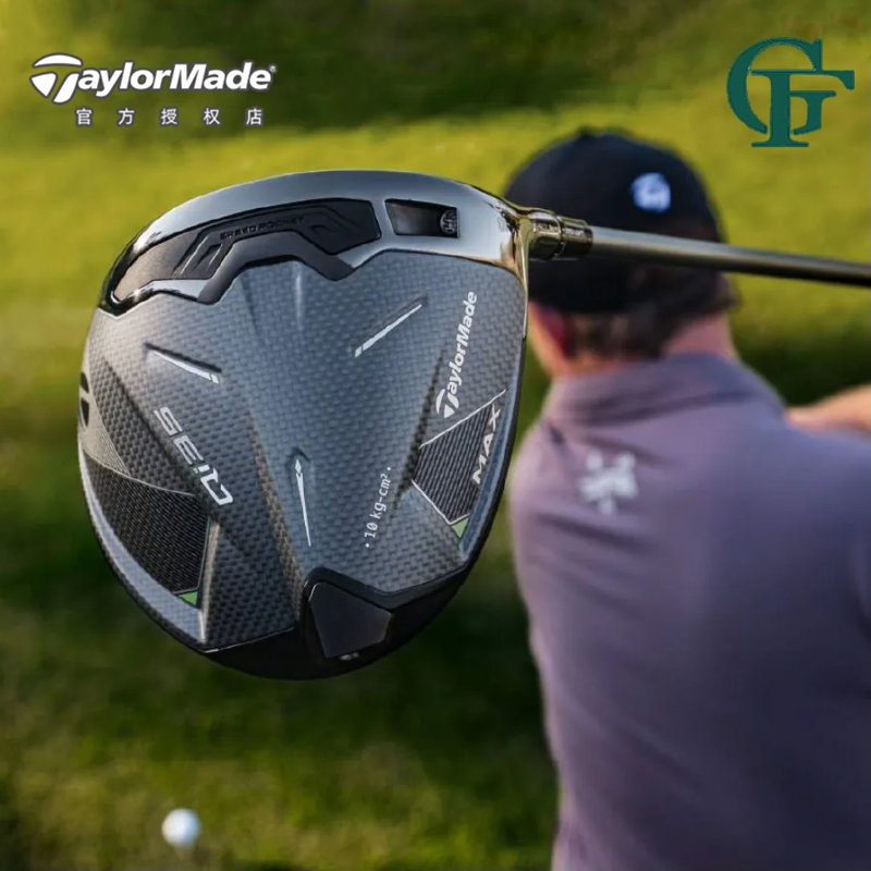 TaylorMade泰勒梅高尔夫球杆Qi35一号木发球木设计师款限量黑色