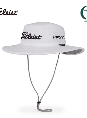 Titleist泰特利斯高尔夫男士有顶帽Breezer户外渔夫帽