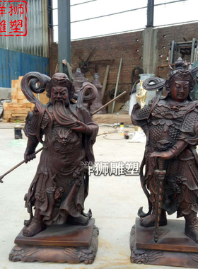 纯铜伽蓝韦陀佛像家用摆件定制款