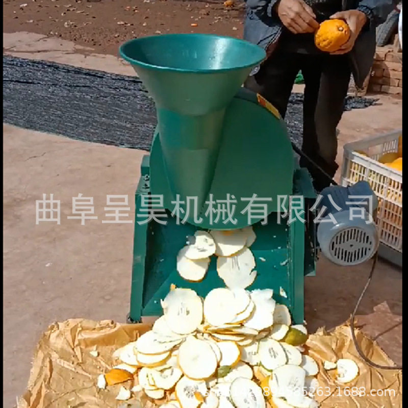 浙江香橼果切片机 切山芋片效率高 机械自产自销红薯切片机厂
