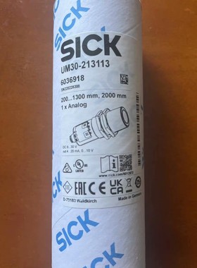 6037676 UM30-213114西克超声波传感器 拍前议价