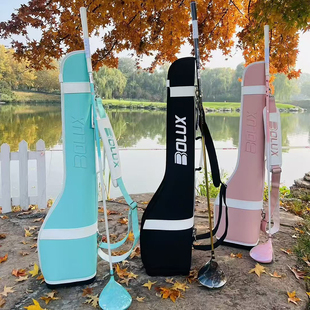 BOLUX博勒克斯高尔夫枪包男女士轻便防水半截式硬壳小枪包多功能