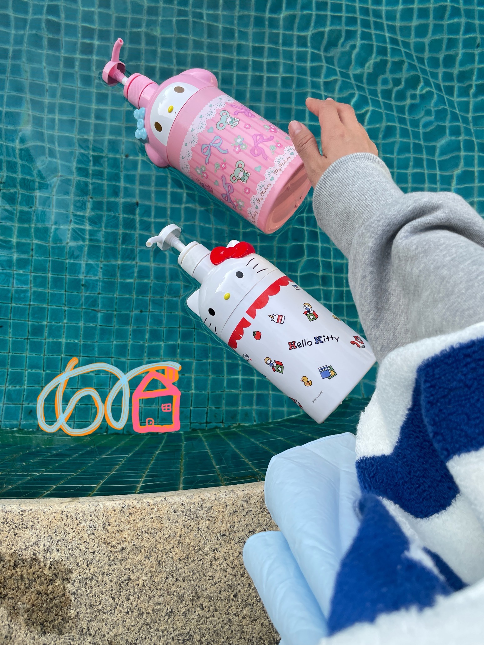 可爱方便卫生大容量卡通