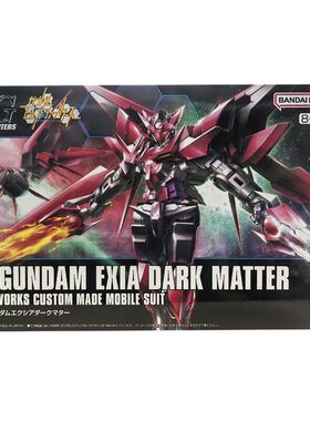 万代模型 HGBF 013 1/144 高达创战者 暗物质 能天使 拼装 58791