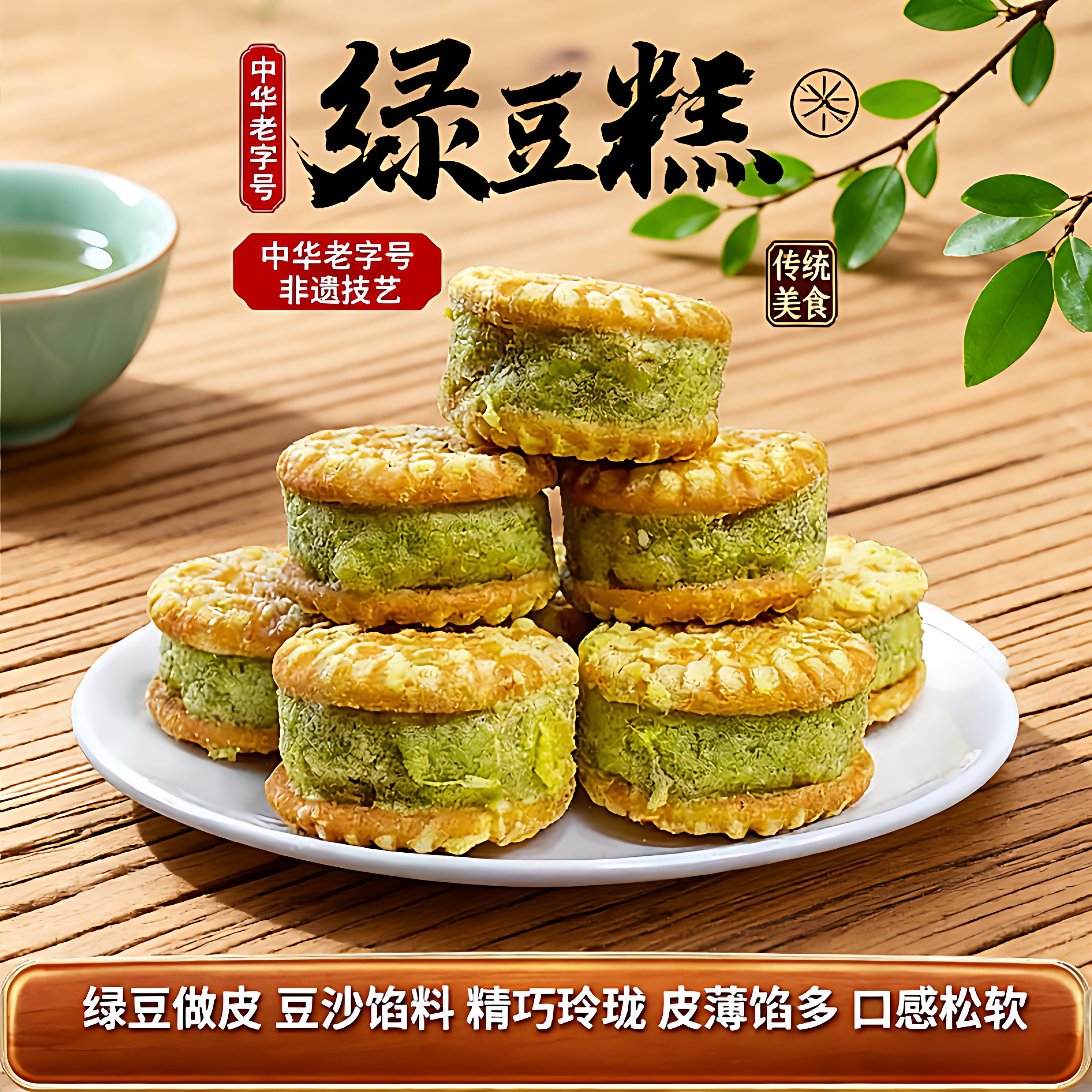 绿豆板栗酥传统老式糕点绿豆糕点心零食小吃早餐食品整箱传统糕点,零食/坚果/特产,绿豆糕,淘宝优惠券,粉丝福利购,淘宝优惠卷