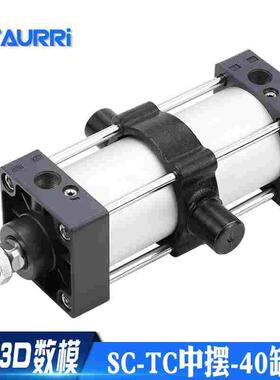 TC中摆气缸SC40x25x50x100x150x200x300x500S-TC 代替亚德客
