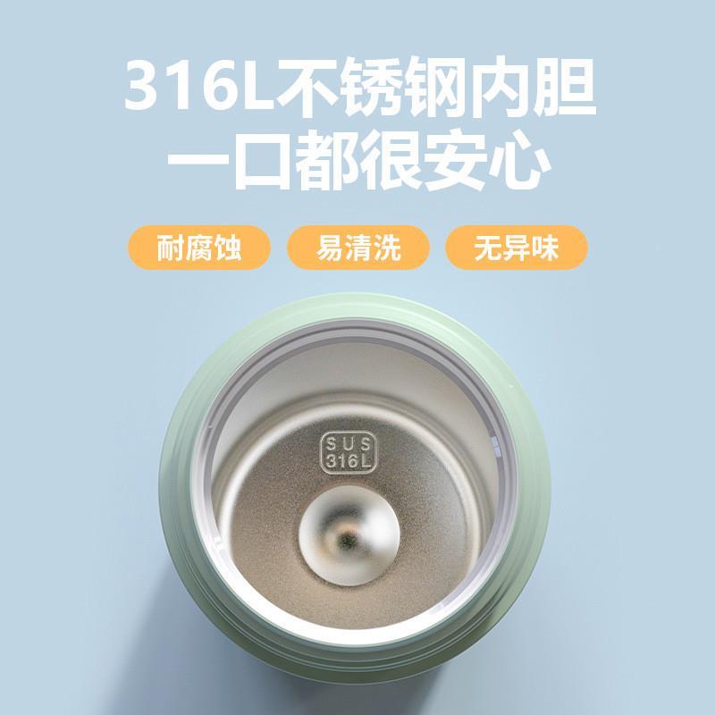 保温饭盒便携焖烧壶闷烧杯304不锈钢女大容量1L学生粥桶带饭餐盒