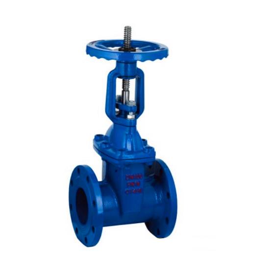 弹性座封法兰闸阀球墨铸铁明杆闸阀Z41X-16Q软密封闸阀DN40 50