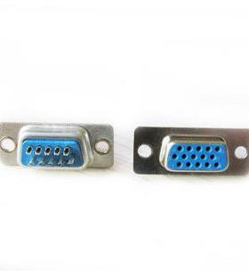 DB头HDB15P母头 DB15P三排 VGA母头焊接头 三排15P焊接头 焊线式