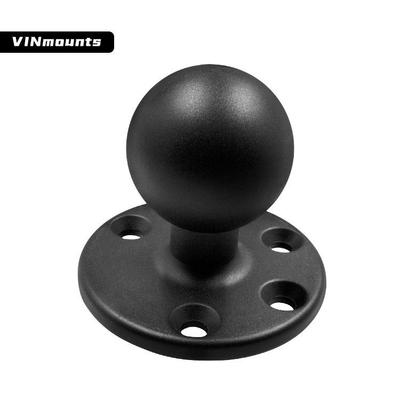 农机收割机重型车载电脑固定支架2.25英寸球头AMPS孔位圆形底座